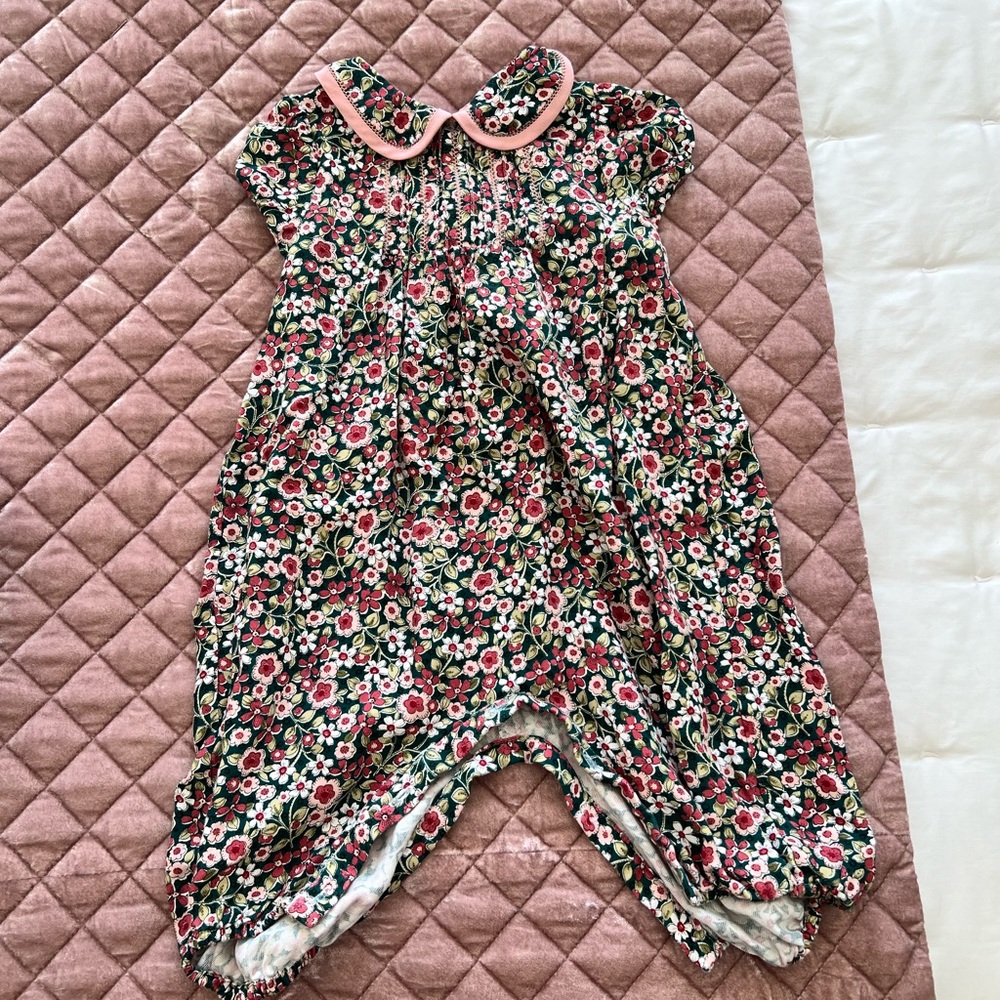 Beautiful floral romper. Luli and Me